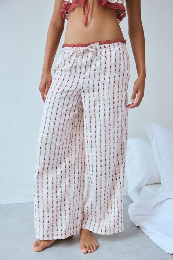 Slide View: 4: Out From Under Hearts Desire Straight Leg Lounge Pant