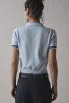 Thumbnail View 4: GUESS JEANS Collared Short Sleeve Polo Cardigan