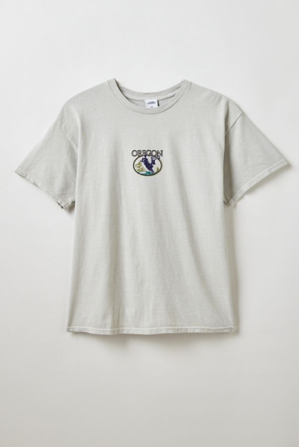 Slide View: 1: Oregon Short Sleeve Cotton Graphic Tee