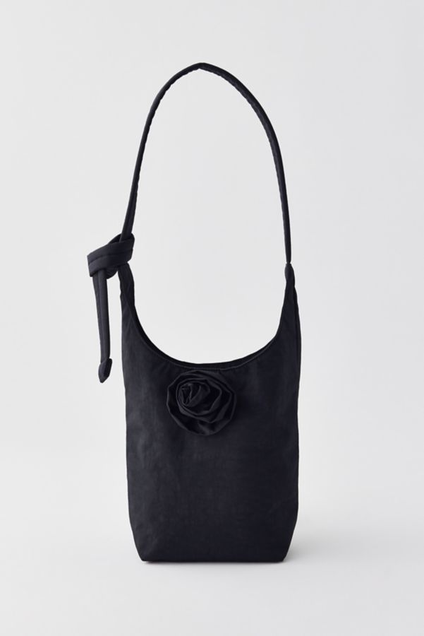 Slide View: 2: BAGGU UO Exclusive Rosette Small Nylon Sling Bag