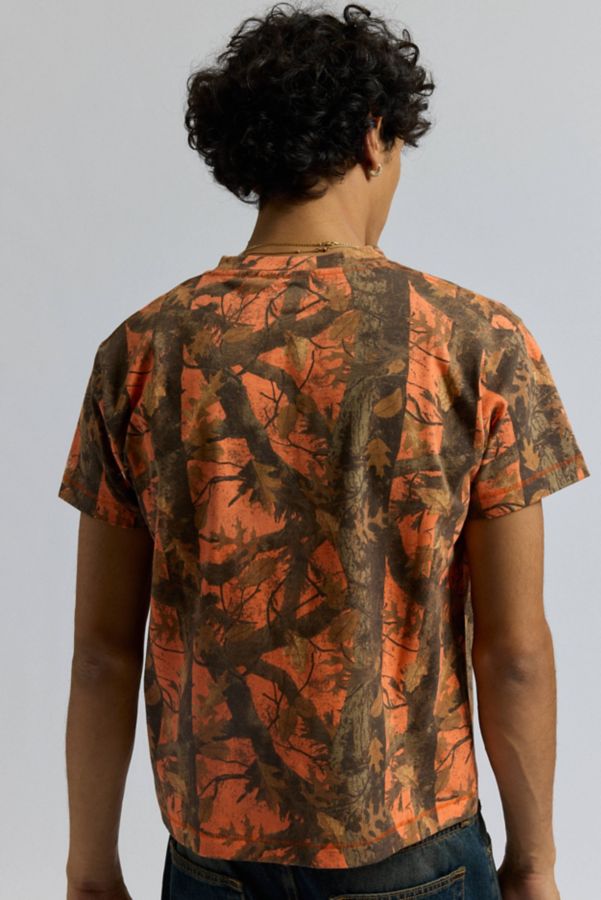 Slide View: 2: T-shirt BDG Motif Camouflage Feu de Camp