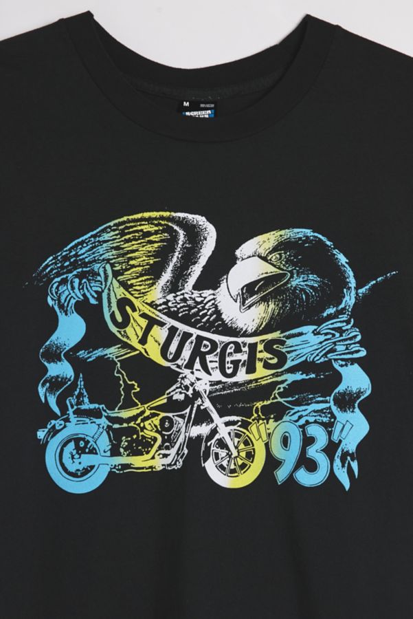 Slide View: 3: T-shirt Graphique Screen Stars Sturgis 1993 Bike Rally