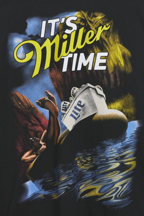 Slide View: 2: T-shirt Graphique Screen Stars Miller Time