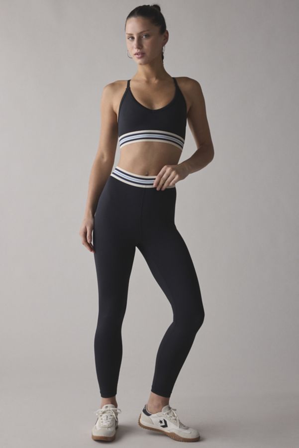 Slide View: 3: FILA Mika Stripe Crisscross Bra Top