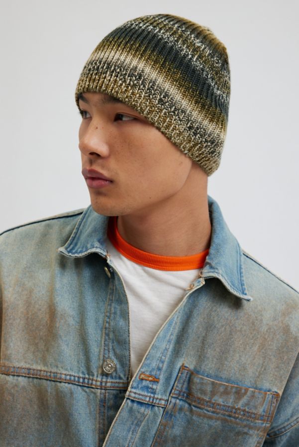 Slide View: 1: Ombre Knit Beanie