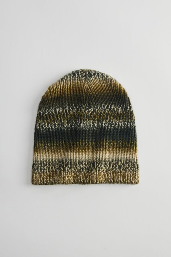 Slide View: 2: Ombre Knit Beanie