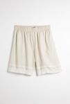 Thumbnail View 1: UO Contrast Stripe Rayon Short