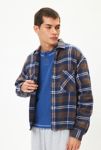 Thumbnail View 3: Urban Renewal Remade Cropped Heavy Flannel Long Sleeve Shirt