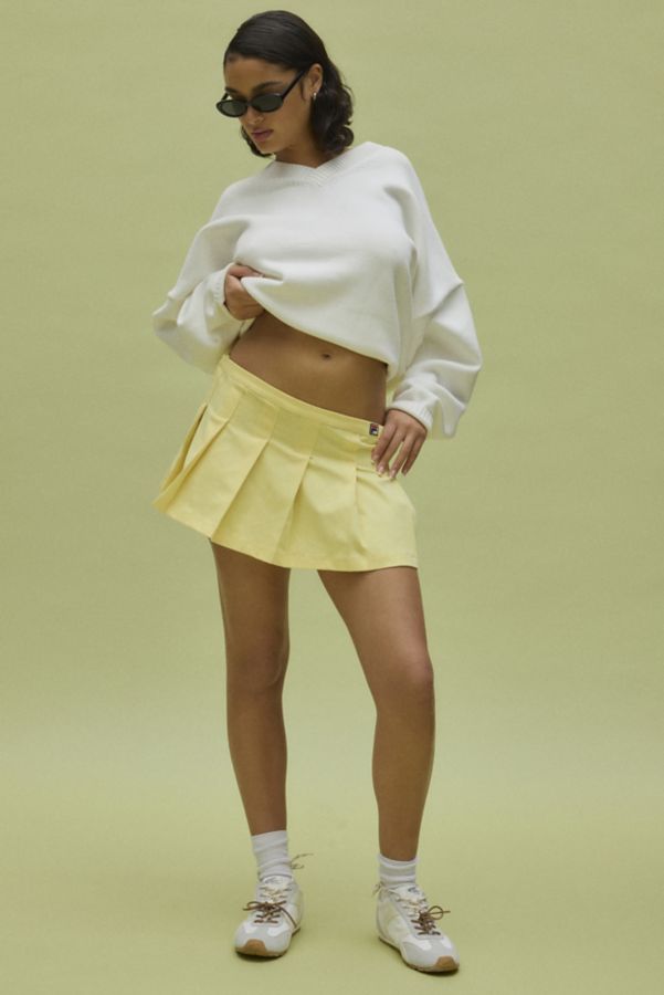 Slide View: 2: FILA X HAILEY V-Neck Knit Sweater