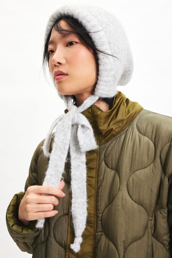 Slide View: 1: Cozy Knit Hood