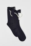 Thumbnail View 2: Pearl Chain Cutout Sock