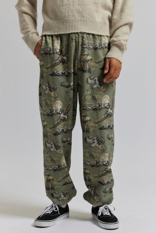 Slide View: 1: Pantalon de Survêtement BDG Motif Aigle