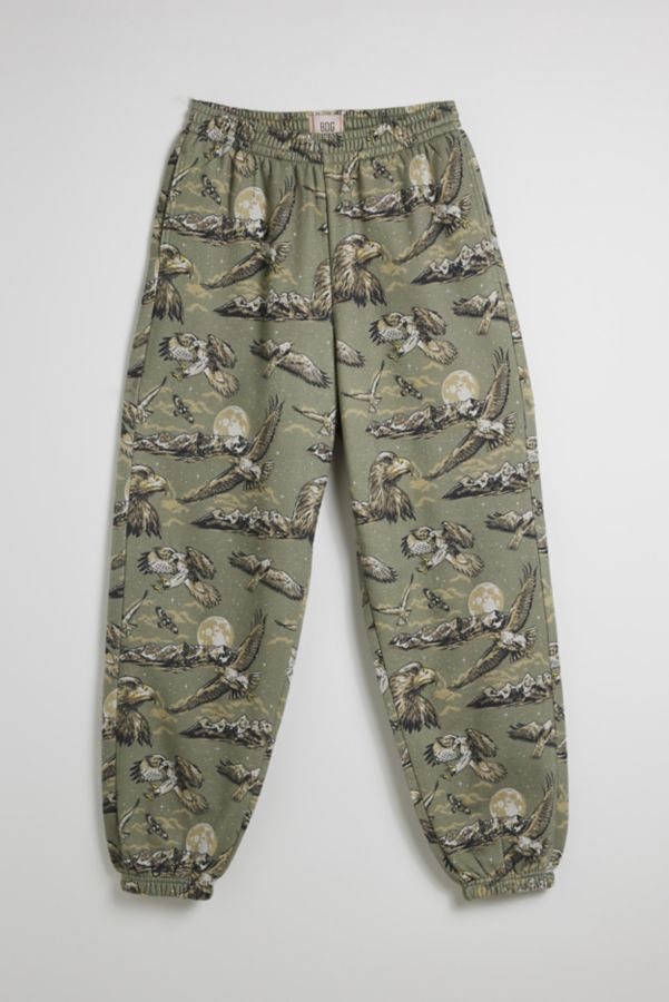 Slide View: 2: Pantalon de Survêtement BDG Motif Aigle