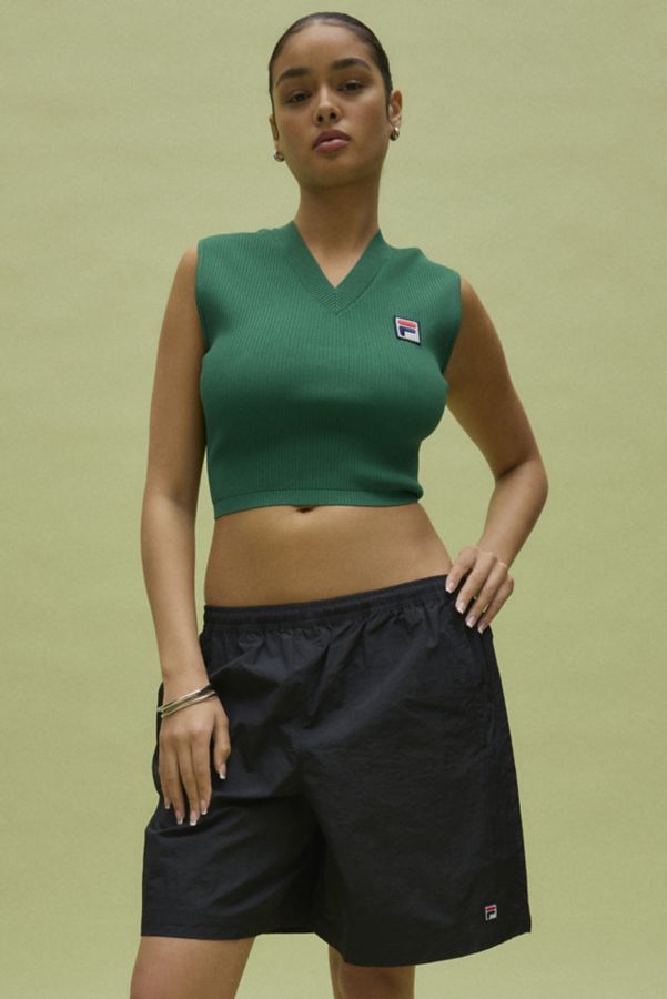 Slide View: 3: FILA X HAILEY Crinkle Short