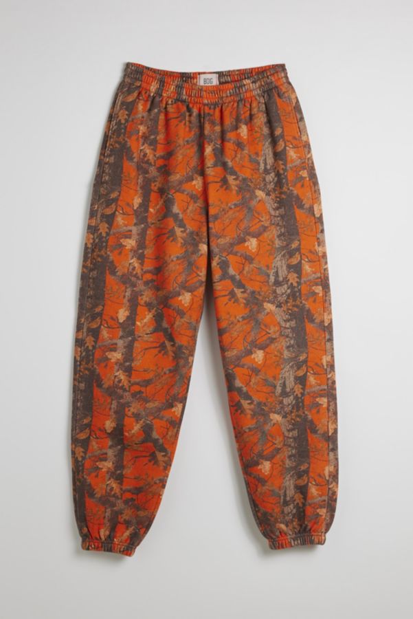 Slide View: 2: Pantalon Molletonné BDG Blaze Camouflage