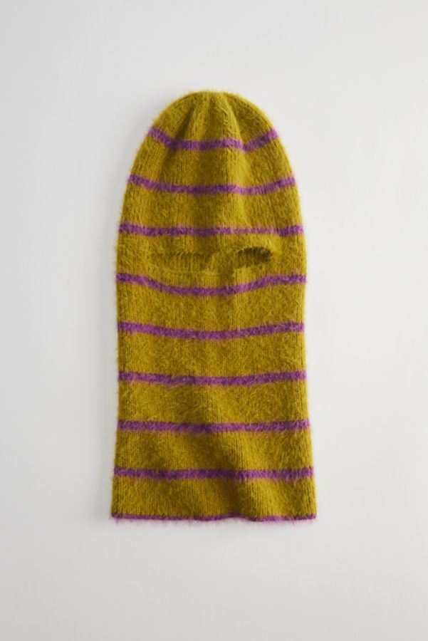 Slide View: 2: Stripe Pattern Balaclava