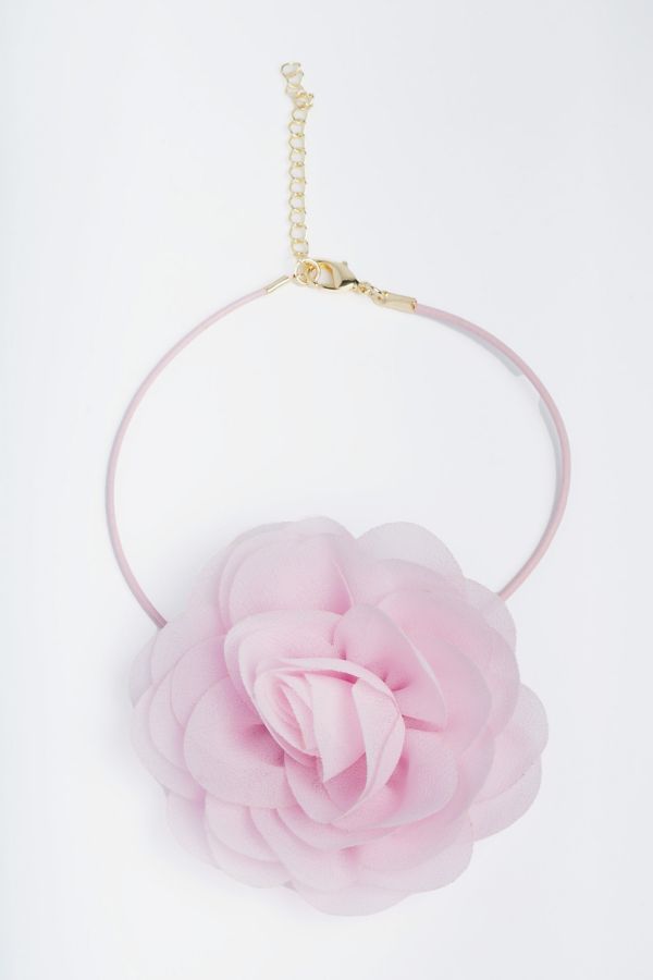 Slide View: 3: Tootsie Jewelry Rose Choker