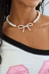 Thumbnail View 1: Tootsie Jewelry Bowtie Pearl Necklace