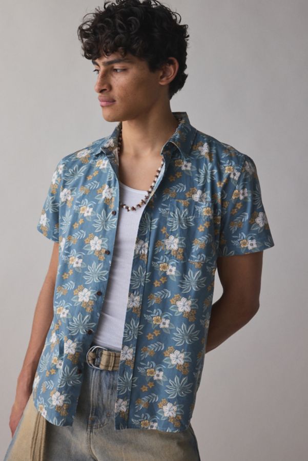 Slide View: 1: Katin Benji Patterned Short Sleeve Shirt