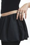 Thumbnail View 3: Kimchi Blue Bailey Satin Bubble Hem Micro Skort