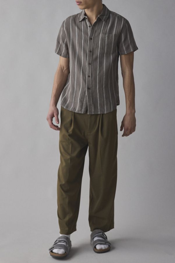 Slide View: 3: Katin Alan Striped Short Sleeve Shirt