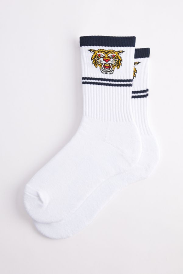 Slide View: 1: Chaussettes Montantes Tête de Tigre