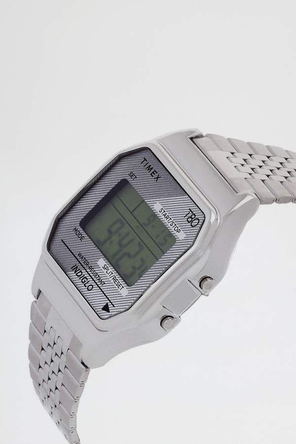 Slide View: 2: Timex 80 Alarm Quartz Digital Watch