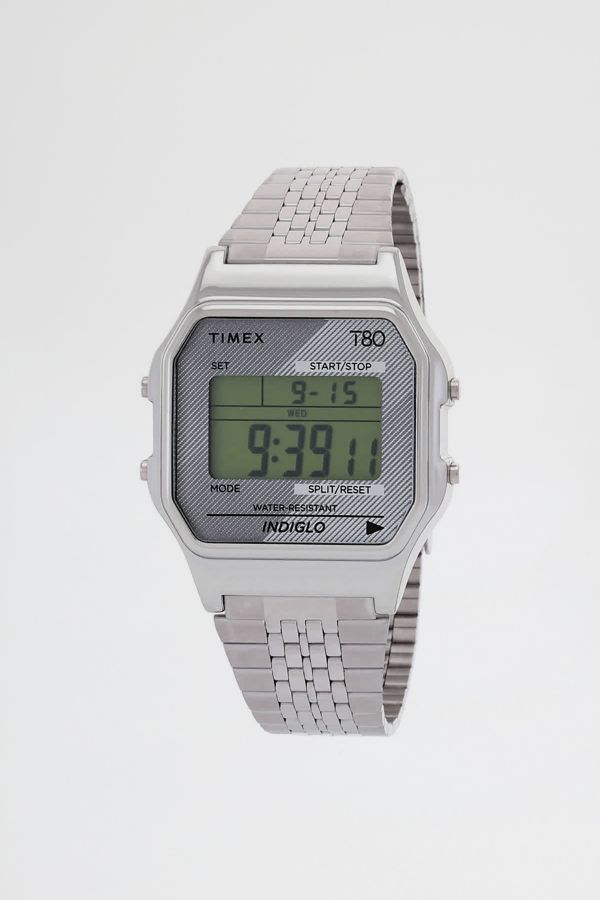 Slide View: 1: Timex 80 Alarm Quartz Digital Watch