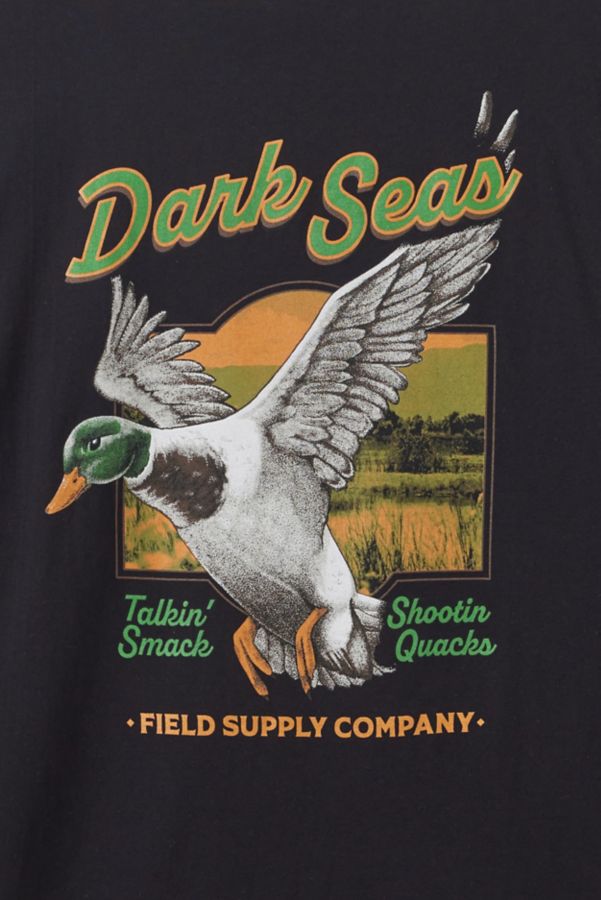 Slide View: 3: Darks Seas Quacks Cotton Graphic Tee