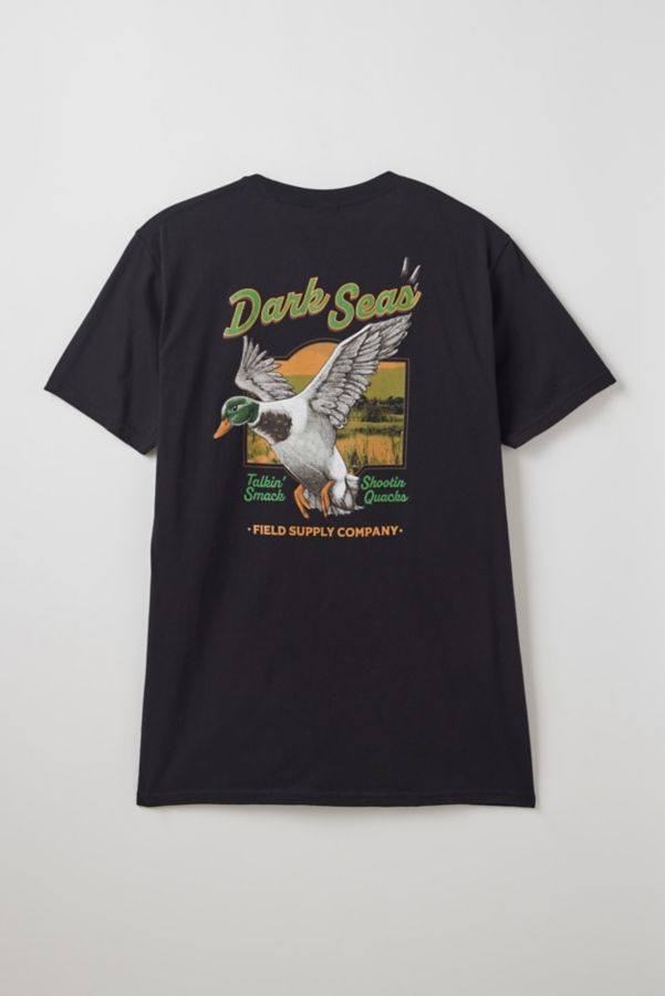 Slide View: 1: Darks Seas Quacks Cotton Graphic Tee