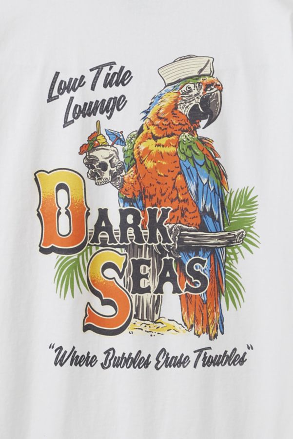 Slide View: 3: Dark Seas Key West Cotton Graphic Tee