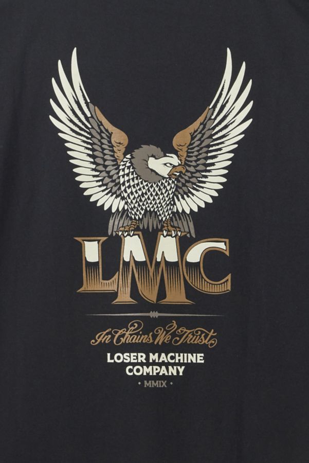 Slide View: 3: T-shirt graphique avec logo Loser Machine Grandeur