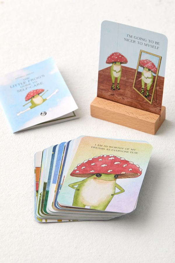 Slide View: 3: The Little Frog's Guide To Self-Care Card Deck By Maybell Eequay