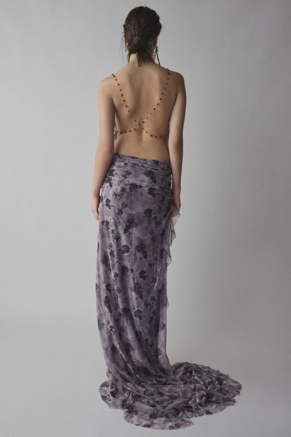 Slide View: 4: Jaded London Asteria Asymmetrical High-Low Maxi Dress