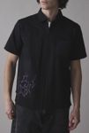 Thumbnail View 1: Dark Seas Nelson Graphic Print Woven Short Sleeve Shirt