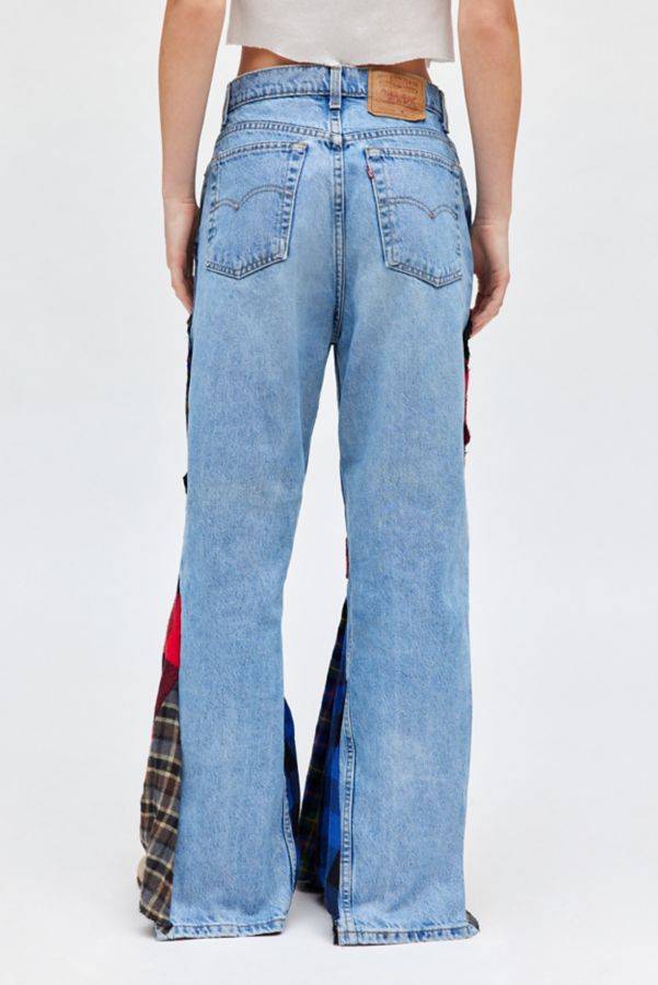 Slide View: 5: Urban Renewal Remade Drippy Flannel Jean