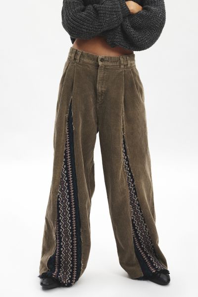 Urban Renewal Remade Corduroy Sweater Patchwork Pant