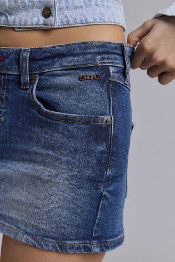 Slide View: 2: BDG Ultimate Denim Mini Skirt