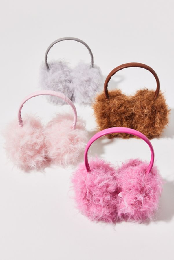 Slide View: 4: Faux Fur Earmuffs