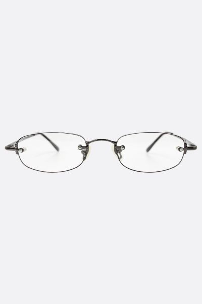 Giant Vintage Pastor Rimless Clear Bayonetta Glasses