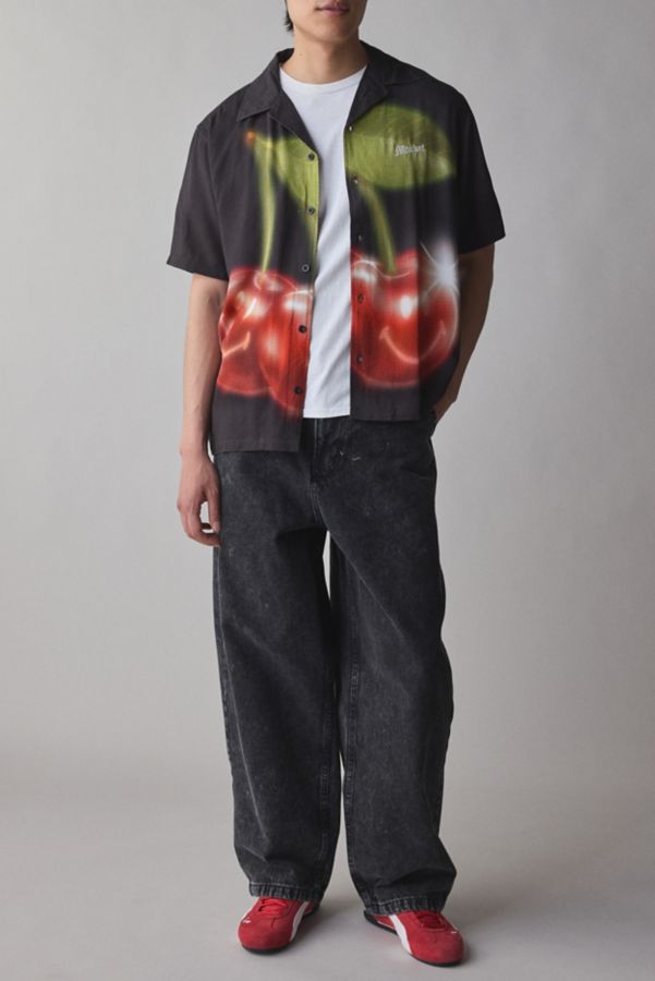 Slide View: 4: Market X Smiley Cherries Short Sleeve Shirt