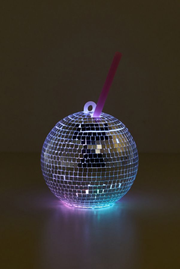 Slide View: 2:  Flashing Disco Sipper Tumbler Cup