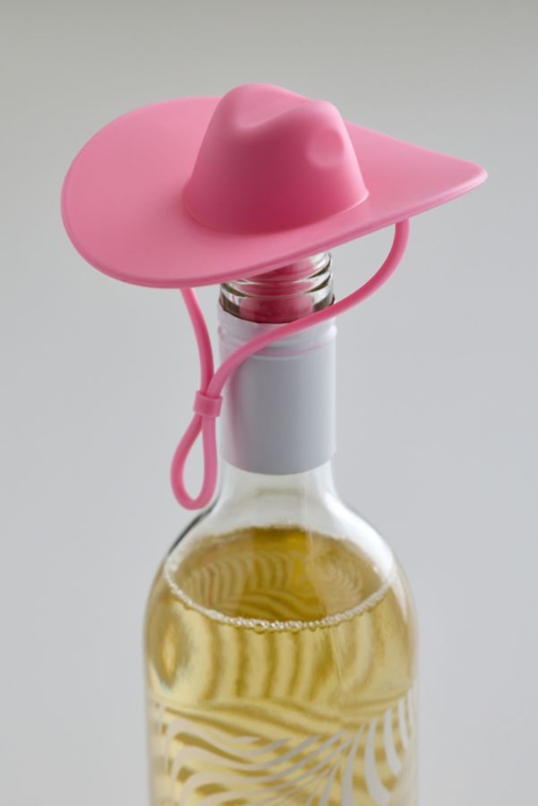 Slide View: 1:  Cowboy Hat Bottle Stopper