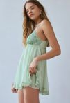 Thumbnail View 3: Kimchi Blue Arielle Sequin Babydoll Romper