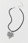 Thumbnail View 2: Viv Heart Pendant Corded Necklace