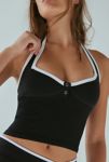 Thumbnail View 2: Out From Under Hit The Court Seamless Knit Halter Top