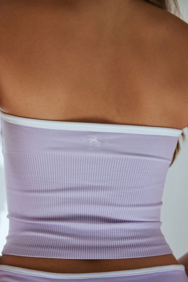 Slide View: 4: Out From Under Hit The Court Seamless Knit Halter Top