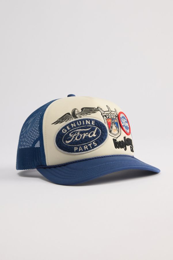 Slide View: 2: American Needle Ford Multi Patch Trucker Hat