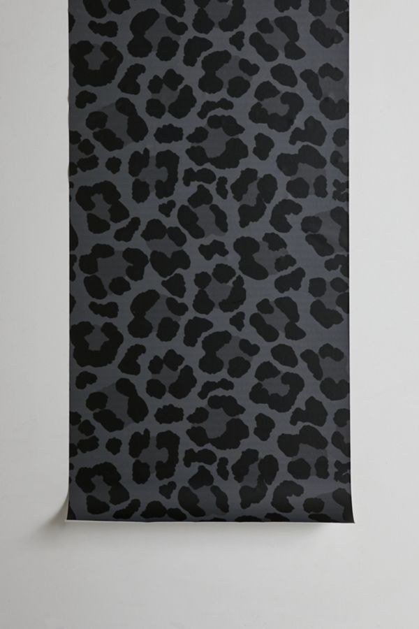 Slide View: 2: Avenie Leopard Print Removable Wallpaper