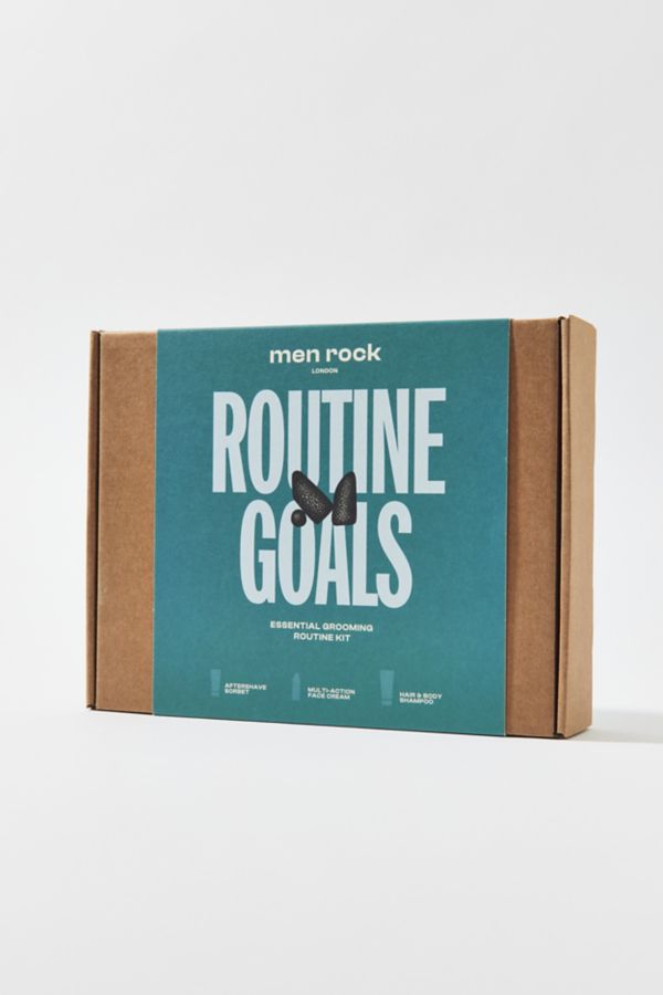 Slide View: 2: Men Rock Routine Goals Essential Grooming Kit